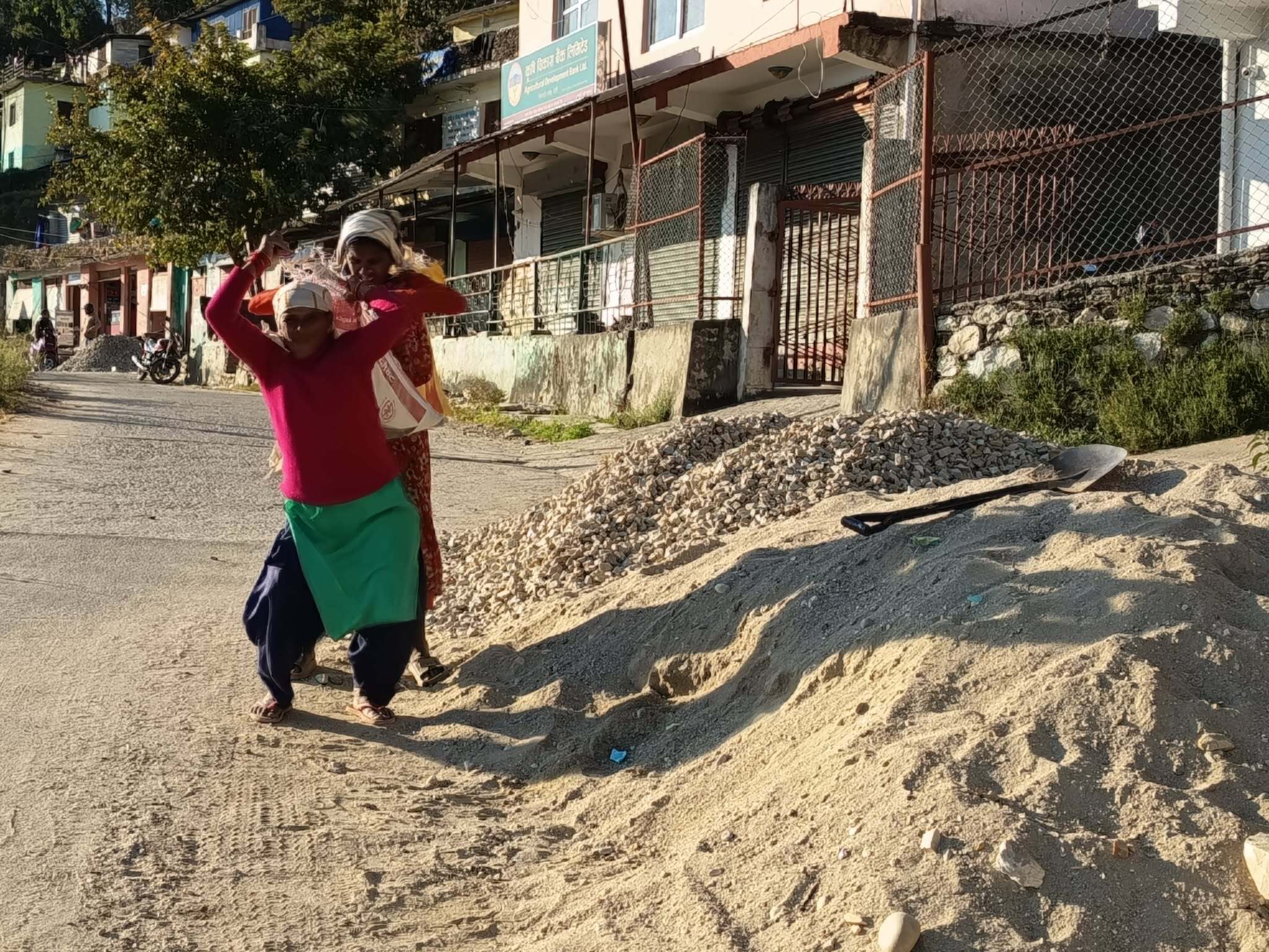 श्रमले बलेको चुलो