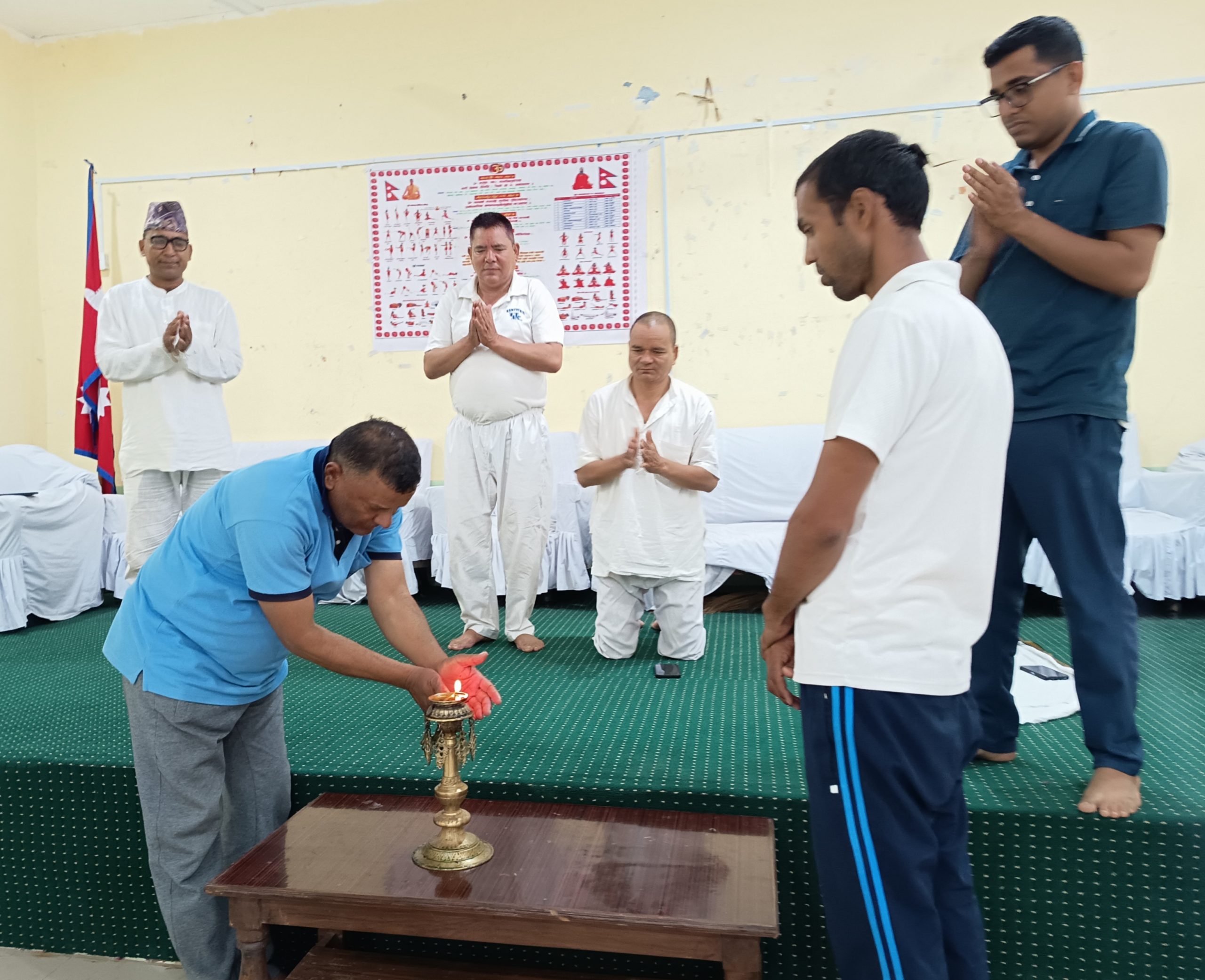 डाेटीमा शैलेश्वरी याेग साधना केन्द्र स्थापना