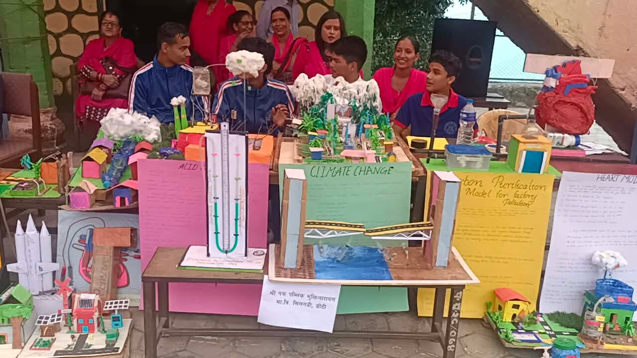 डोटीमा विज्ञान शैक्षिक सामग्री प्रदर्शनी, १४ विद्यालयको सहभागिता